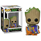 Funko Pop! Marvel 1196  I Am Groot - Groot with Cheese Puffs