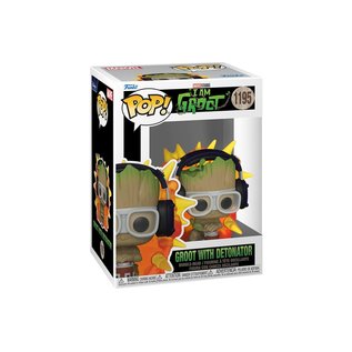 Funko Pop! Marvel I Am Groot - Groot with Detonator