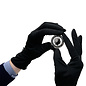 Leuchtturm  Coin gloves made of microfibre black - 1 pair
