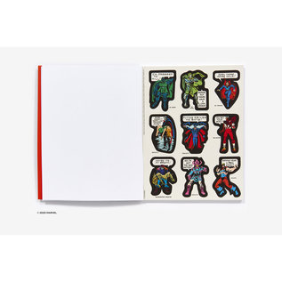 Abrams Marvel Classic Sticker Book - 200 vintage stickers