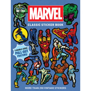 Abrams Marvel Classic Sticker Book - 200 vintage stickers