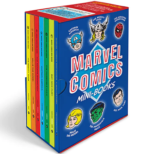 Abrams Marvel Comics set of 7 mini-books