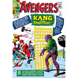 Chronicle Books Marvel - The Avengers: box with 100 collectable comic books cover Postcards