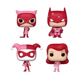 Funko Pocket Pop! Batman 4 Piece Valentine Box