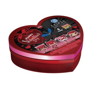 Funko Pocket Pop! Batman 4-teilige Valentinsbox