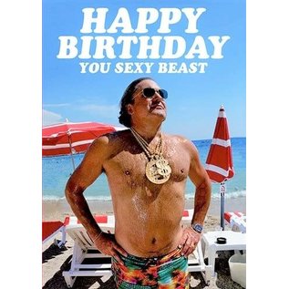 Dean Morris Grußkarte - Fabulous! - Happy Birthday You sexy beast