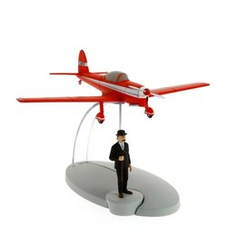 moulinsart Tintin Flugzeug - Das rote Flugzeug aus Die schwarze Insel