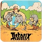 Logoshirt Asterix - coaster - Asterix en Obelix met Everzwijnen