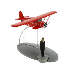 moulinsart Tintin Flugzeug - Das Flugzeug von Professor Halambique aus König Ottokars Zepter
