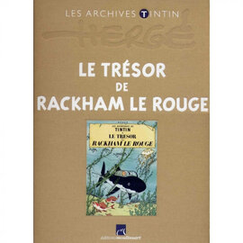 moulinsart Livre Archives Tintin - Le Trésor de Rackham Le Rouge