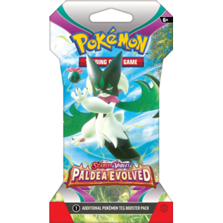 The Pokemon Company Pokémon Scarlet & Violet Paldea Evolved sleeved boosterpack