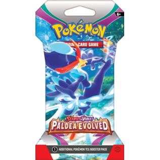 The Pokemon Company Pokémon Scarlet & Violet Paldea Evolved sleeved boosterpack