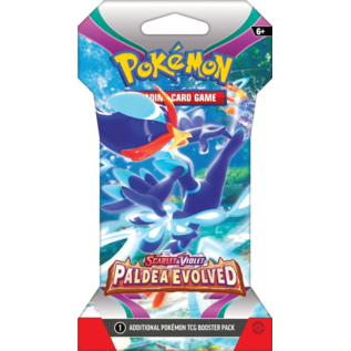 The Pokemon Company Pokémon Scarlet & Violet Paldea Evolved sleeved Booster