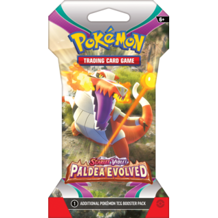 The Pokemon Company Pokémon Scarlet & Violet Paldea Evolved sleeved Booster