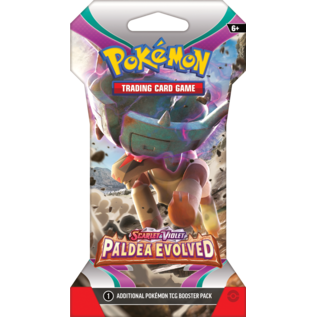 The Pokemon Company Pokémon Scarlet & Violet Paldea Evolved sleeved Booster