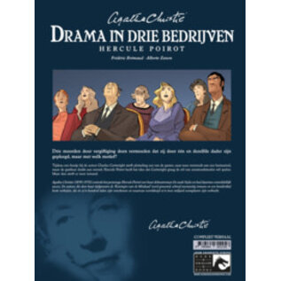 Dark Dragon Books Agatha Christie stripboek - Hercule Poirot - Drama in drie bedrijven