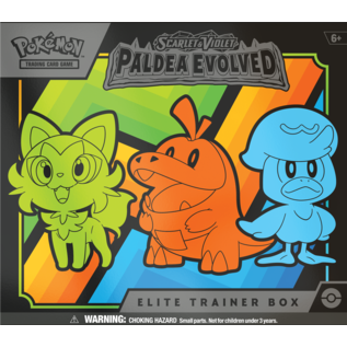 The Pokemon Company Pokémon Scarlet & Violet Paldea Evolved Top Trainer Box