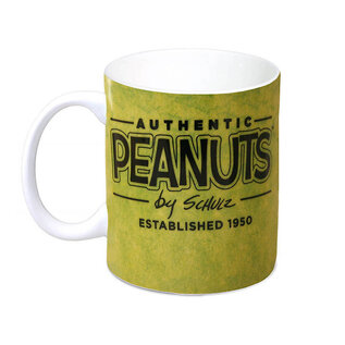 Logoshirt Peanuts Kaffeebecher - Tasse Snoopy mit Woodstock