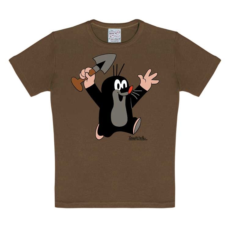 Logoshirt T-Shirt Kids oliv Maulwurf - Kleine Der collectura