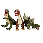 Toys Amsterdam Dino knuffel 50 cm: bruin / groen / stegosaurus