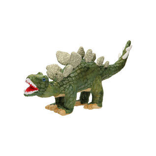 Toys Amsterdam Dino knuffel 50 cm: bruin / groen / stegosaurus