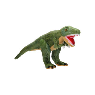 Toys Amsterdam Dino knuffel 50 cm: bruin / groen / stegosaurus