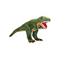 Toys Amsterdam Dino knuffel 50 cm: bruin / groen / stegosaurus