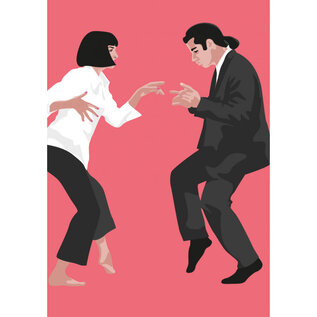 Nobis Design Pop Art New Generation postcard - Pulp Fiction