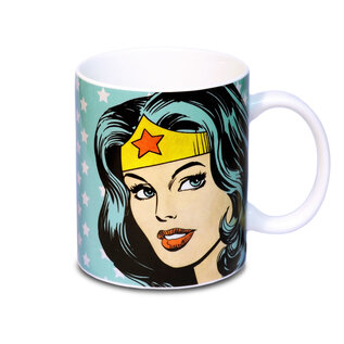 Logoshirt DC Comics - Wonder Woman beker - mok turquoise