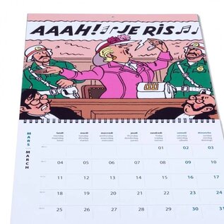 moulinsart Kuifje Kalender 2024