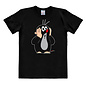 Logoshirt T-Shirt Der kleine Maulwurf Oh! Schwarz