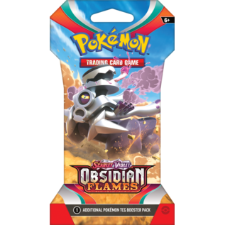The Pokemon Company Pokémon Scarlet & Violet Obsidian Flames sleeved boosterpack