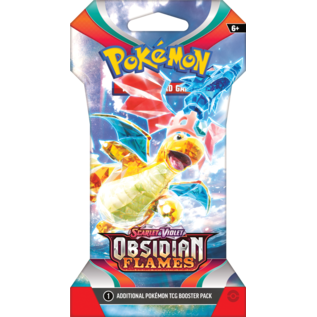 The Pokemon Company Pokémon Scarlet & Violet Obsidian Flames sleeved boosterpack