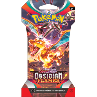 The Pokemon Company Pokémon Scarlet & Violet Obsidian Flames sleeved boosterpack