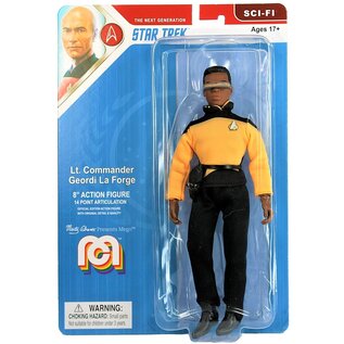 Mego Star Trek The Next Generation - Lt. Commander Geordi La Forge action figure