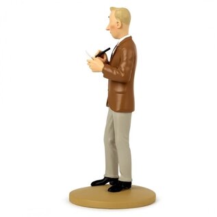 moulinsart Tintin statue - Hergé as reporter