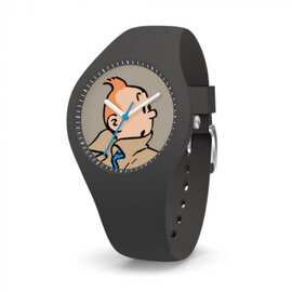 moulinsart Tintin watch anthracite - medium