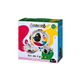 Petit Jour Barbapapa Barbabeau - 4-piece Breakfast set