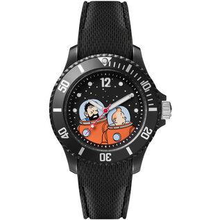moulinsart Tintin watch - men on moon - small