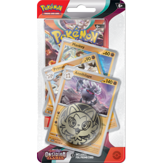 The Pokemon Company Pokémon Scarlet & Violet Obsidian Flames Premium Check