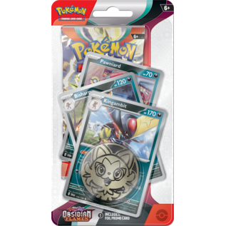 The Pokemon Company Pokémon Scarlet & Violet Obsidian Flames Premium Check