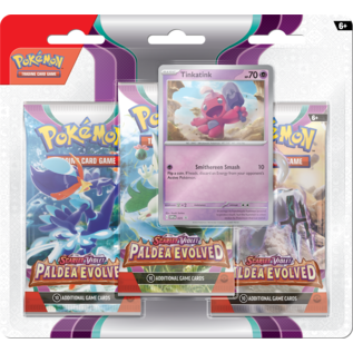 The Pokemon Company Pokémon Scarlet and Violet Paldea Evolved 3 boosters