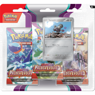 The Pokemon Company Pokémon Scarlet and Violet Paldea Evolved 3 boosters