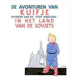 moulinsart Kuifje postkaart - Kuifje in het land van de Sovjets