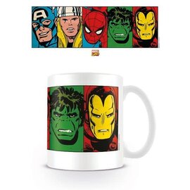 Pyramid Marvel Retro Faces Avengers beker - mok