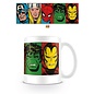 Pyramid Marvel Retro Faces Avengers beker - mok