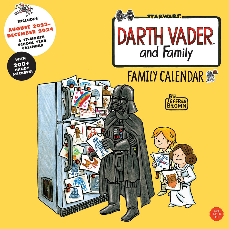 Chroncile Books Star Wars Family Calendar Darth Vader and Family