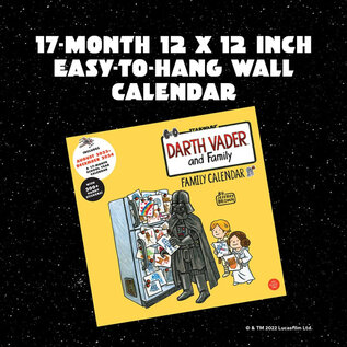 Chronicle Books Star Wars Family Calendar: Darth Vader and Family