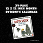 Chronicle Books Star Wars Darth Vader and son 2024 Wall Calendar