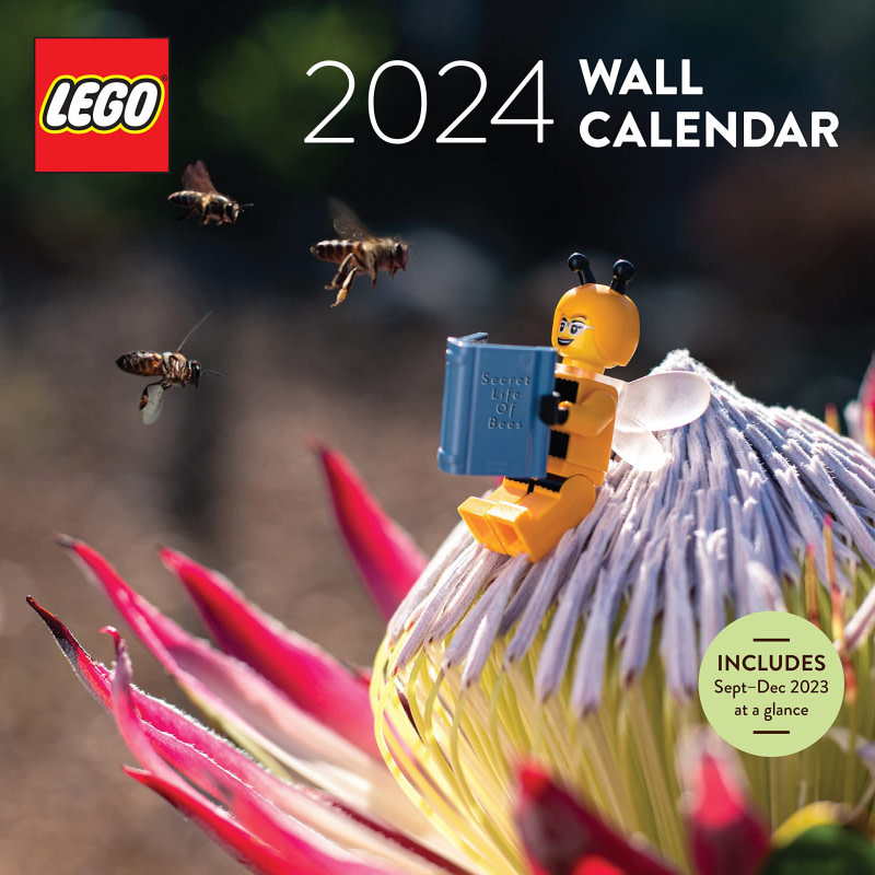 Chronicle Books Lego 2024 Wall Calendar collectura